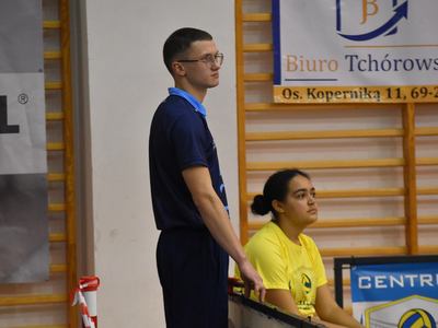 Mecz piłki siatkowej STS Olimpia Sulęcin-SPS Chrobry Głogów.