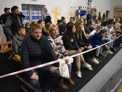 Mecz piłki siatkowej STS Olimpia Sulęcin-SPS Chrobry Głogów.