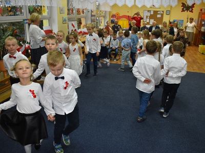 Dzień niepodległości w przedszkolu nr 1.