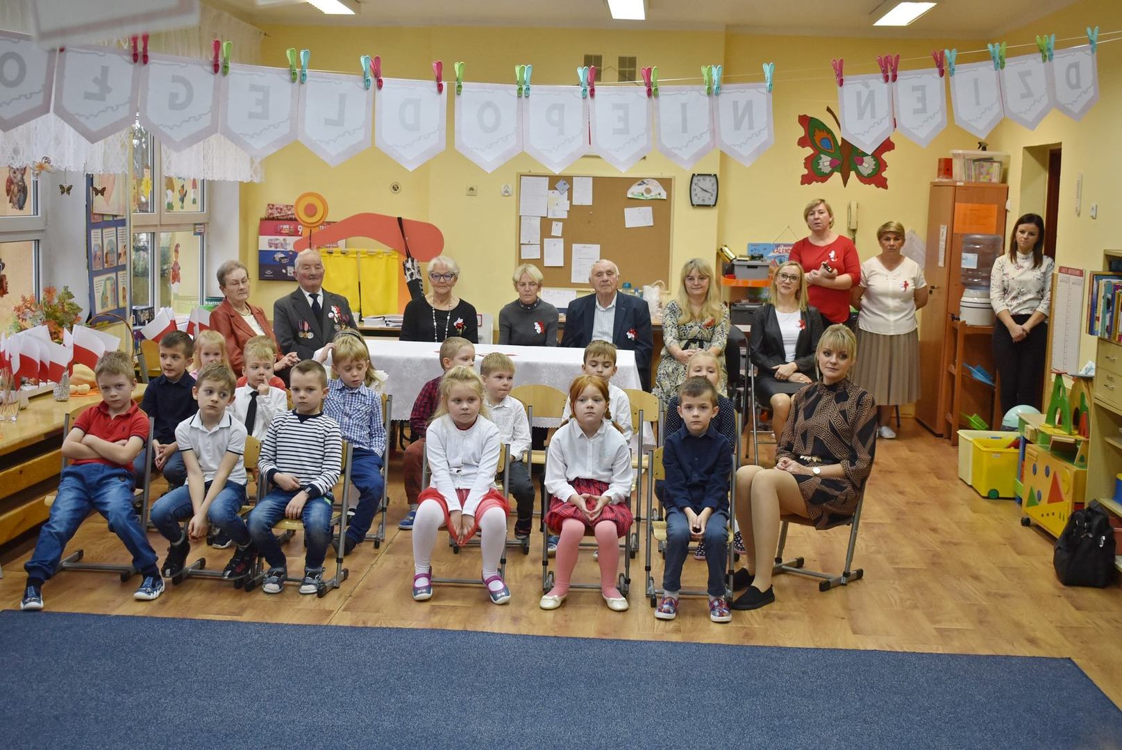 Dzień niepodległości w przedszkolu nr 1.