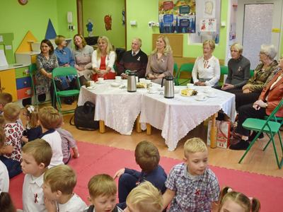 Obchody święta niepodległości w przedszkolu nr 2.