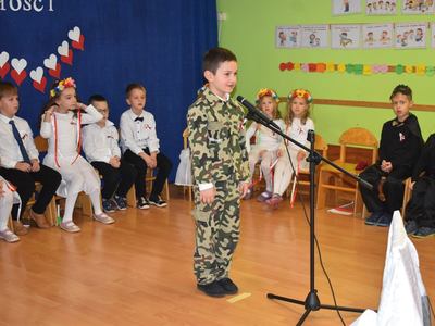 Obchody święta niepodległości w przedszkolu nr 2.