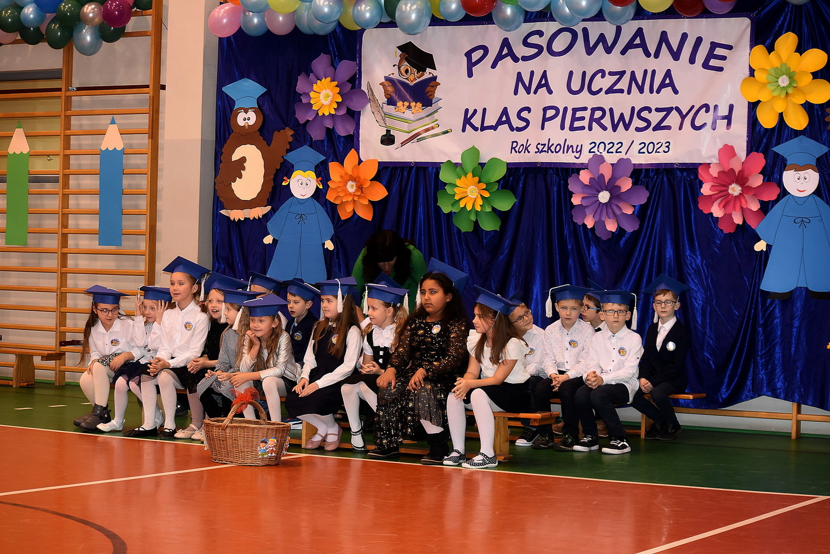 Pierwszoklasiści uczniami. 