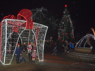 Mikołajki w rynku. 
