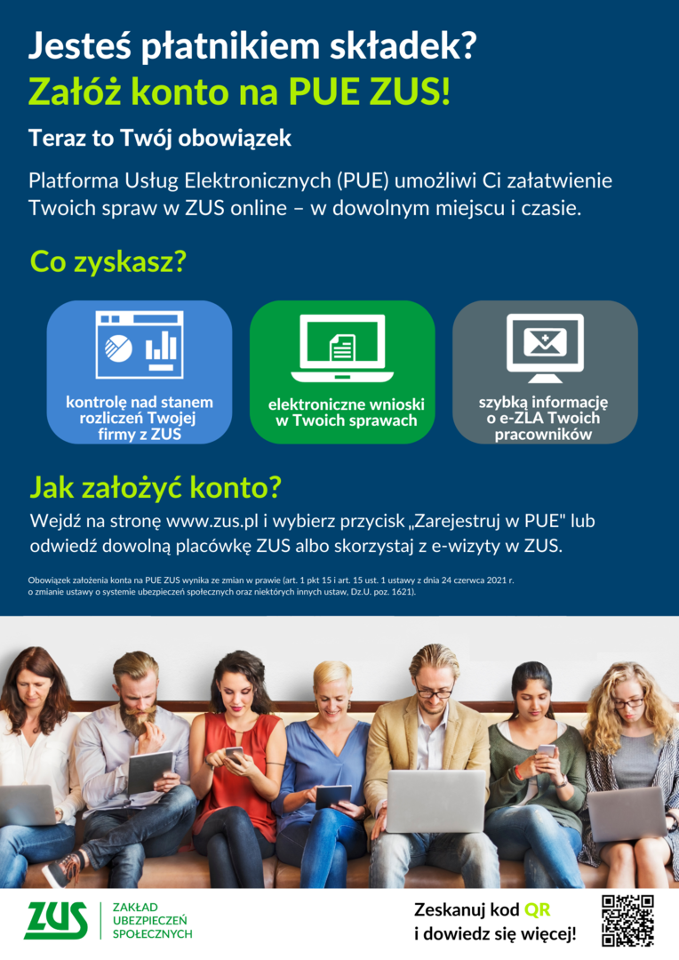 Ważna informacja dla płatników składek