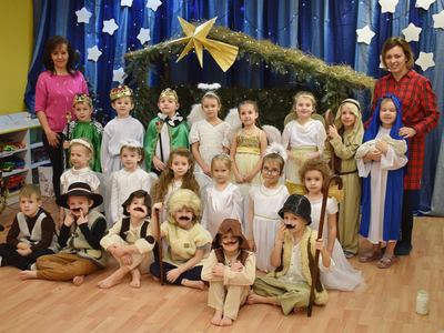 Jasełka w przedszkolu nr 2.