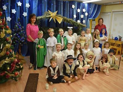 Jasełka w przedszkolu nr 2.
