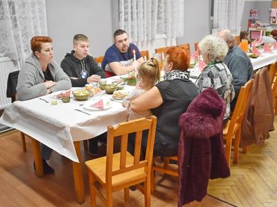 Wigilia w sołectwie Grochowo.