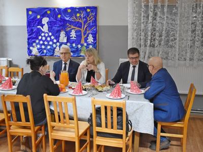 Wigilia w sołectwie Grochowo.