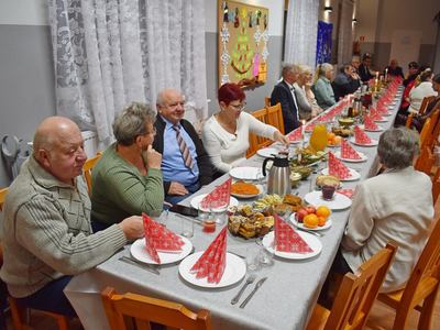 Wigilia w sołectwie Grochowo.