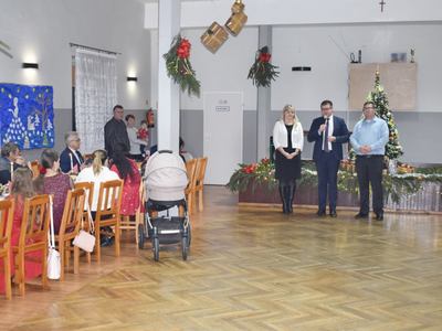 Wigilia w sołectwie Grochowo.