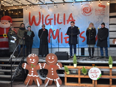 Wigilia miejska w Sulęcinie.