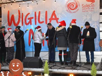 Wigilia miejska w Sulęcinie.