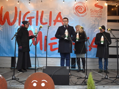 Wigilia miejska w Sulęcinie.