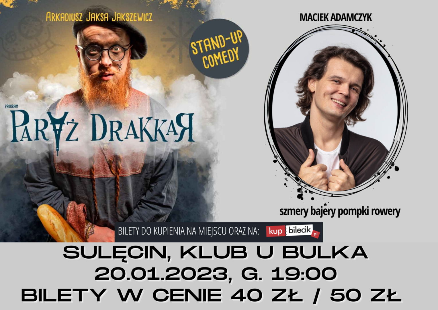 Zapraszamy na kolejny wieczór stand-up comedy!