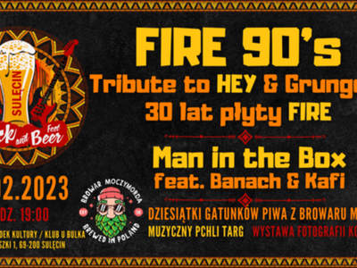 Sulęciński Ośrodek Kultury zaprasza na Rock & Beer 2023