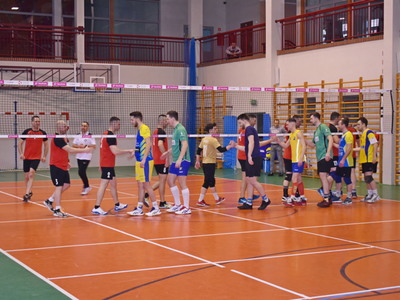 Amatorska liga piłki siatkowej mężczyzn. 