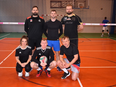 Amatorska liga piłki siatkowej mężczyzn. 