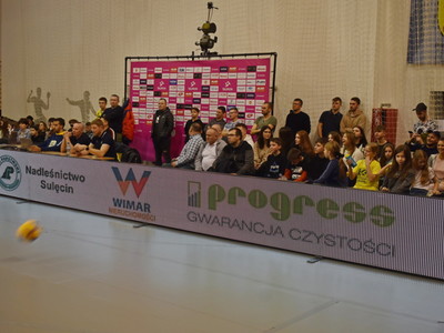 Mecz piłki siatkowej STS Olimpia-Astra Nowa Sól. 