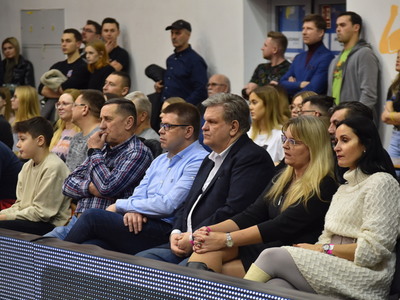 Mecz piłki siatkowej STS Olimpia-Astra Nowa Sól. 