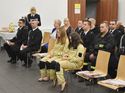 Zebranie sprawozdawcze OSP z Trzemeszna Lubuskiego.