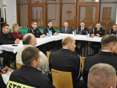 Zebranie sprawozdawcze OSP z Trzemeszna Lubuskiego.