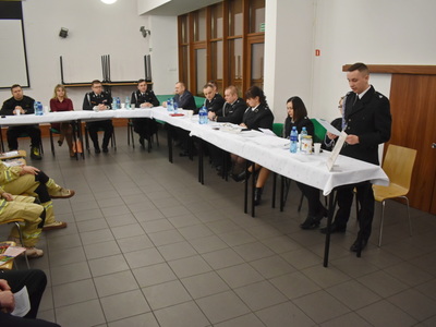 Zebranie sprawozdawcze OSP z Trzemeszna Lubuskiego.