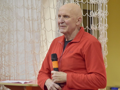 Mecz piłki siatkowej - STS Olimpia Sulęcin - KKS Mickiewicz Kluczbork. 