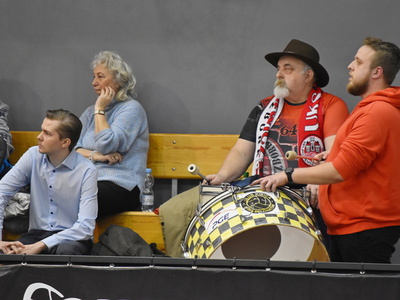 Mecz piłki siatkowej - STS Olimpia Sulęcin - KKS Mickiewicz Kluczbork. 