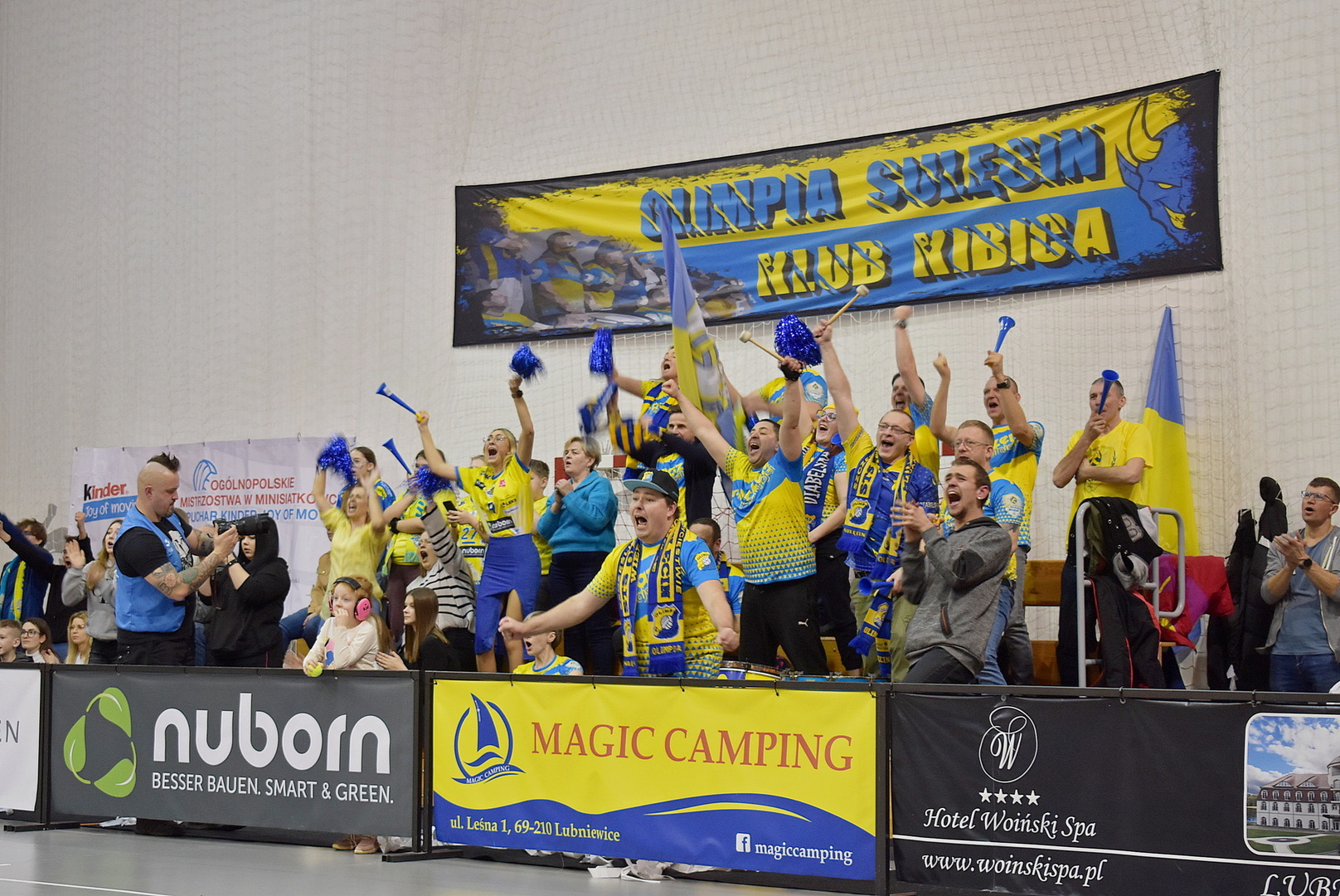 Mecz piłki siatkowej - STS Olimpia Sulęcin - KKS Mickiewicz Kluczbork. 