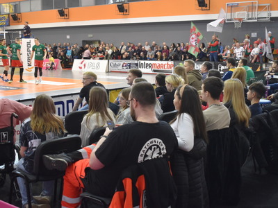 Mecz STS Olimpia Sulęcin - KS Lechia Tomaszów Mazowiecki. 