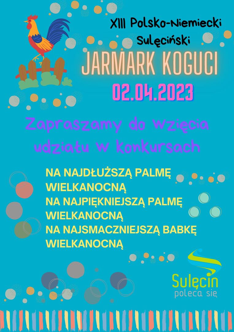 Plakat konkursowy.