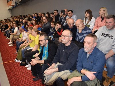 Mecz piłki siatkowej STS Olimpia Sulęcin - MKS Będzin.