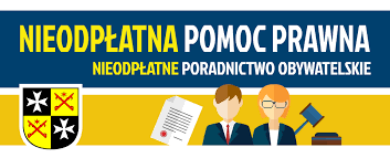 NIEODPŁATNA POMOC PRAWNA
NIEODPŁATNE PORADNICTWO OBYWATELSKIE
