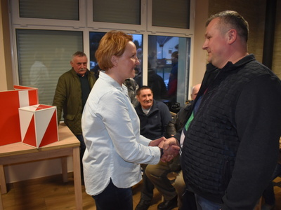 Wybory sołtysa i rady sołeckiej w Rychliku.
Mieszkańcy Rychlika.