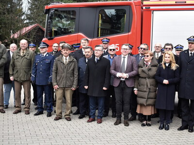 Uroczystość w Komendzie Powiatowej PSP w Sulęcinie.