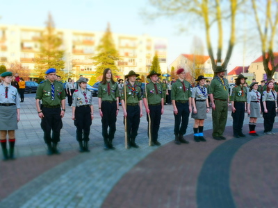 Inauguracja XIV Rajdu Czerwona Jedynka.