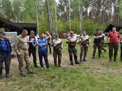 10-lecie PZW Koła nr2 Lin z Sulęcina. Uczestnicy zawodów.