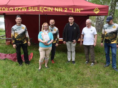 10-lecie PZW Koła nr2 Lin z Sulęcina. Wręczenie dyplomów.  