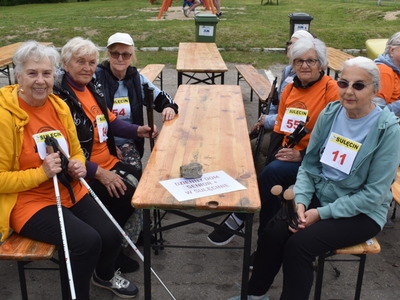 XII Polsko-Niemiecki Nordic Walking w Sulęcinie. Uczestnicy rajdu.