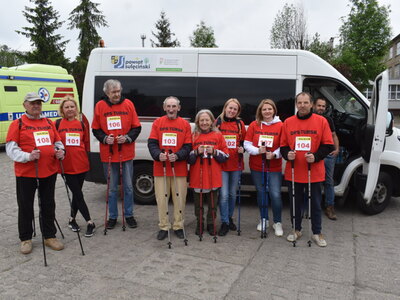 XII Polsko-Niemiecki Nordic Walking w Sulęcinie. Uczestnicy rajdu.