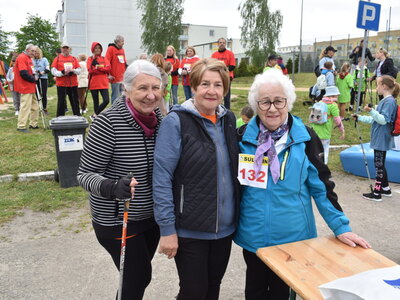 XII Polsko-Niemiecki Nordic Walking w Sulęcinie. Uczestnicy rajdu.