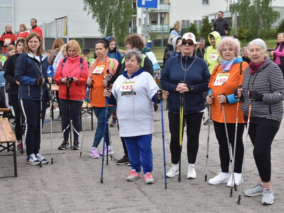XII Polsko-Niemiecki Nordic Walking w Sulęcinie. Uczestnicy rajdu.