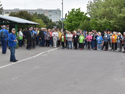 XII Polsko-Niemiecki Nordic Walking w Sulęcinie. Uczestnicy rajdu.