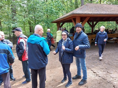 Majowy Piknik Seniorów
Seniorzy podczas świętowana 
