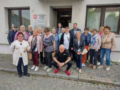 Sulęcińska Rada Seniorów na 25-leciu Rady Seniorów z Friedland. Seniorzy.