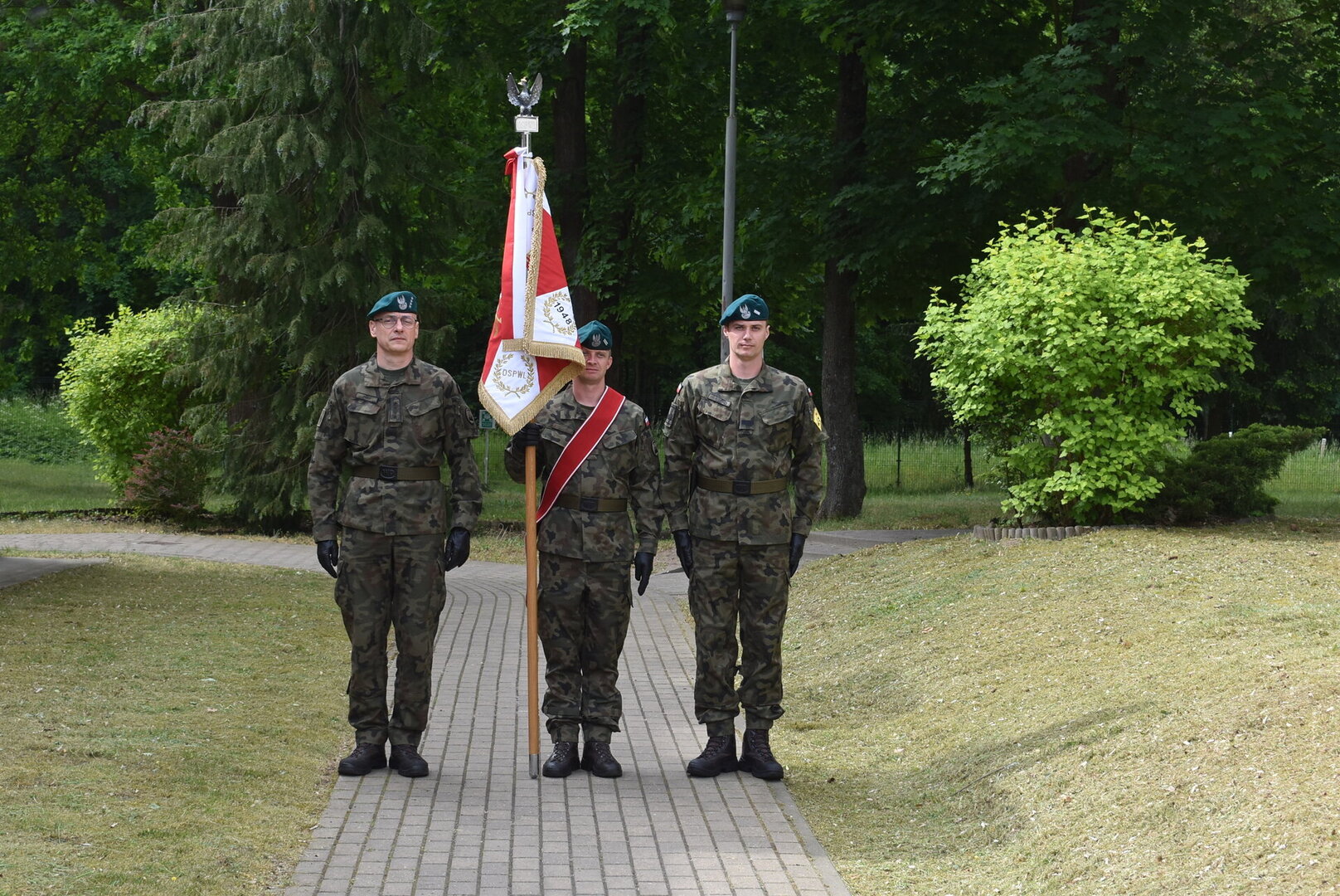 Obchody święta Ośrodka Szkolenia Poligonowego Wojsk Lądowych. 