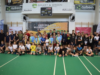 Lubuska Liga Młodzieży Szkolnej w Badmintonie w Sulęcinie. Uczestnicy. 