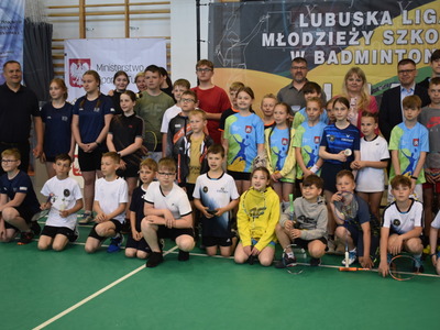 Lubuska Liga Młodzieży Szkolnej w Badmintonie w Sulęcinie. Uczestnicy. 