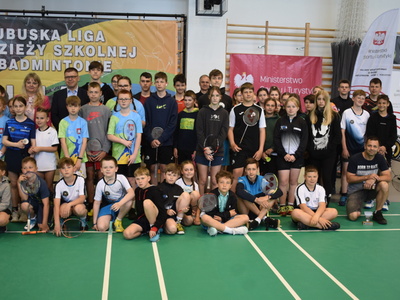 Lubuska Liga Młodzieży Szkolnej w Badmintonie w Sulęcinie. Uczestnicy. 